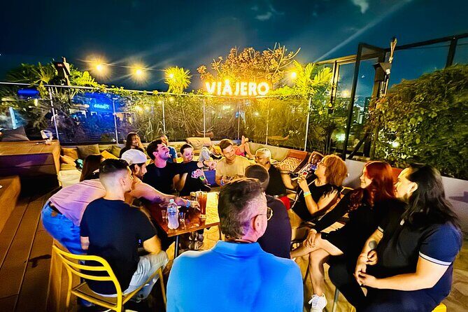 A night in Medellin with Rooftops and Nightclubs of El Poblado - Stop 1: Los Patios Hostel Boutique for 360° Medellín Photos