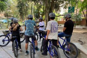 Bike City Tour Medellin With Snack and Organic Coffee - Your route, stop by stop: from Pueblito Paisa views to Botero Square photos