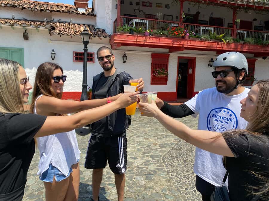 E-Bike City Tour Medellin with Local beer and Snacks - Beer and snacks: how the included food changes your comfort level