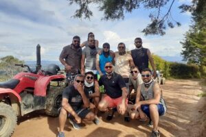 Exclusive Mountain Escape : ATV Tour from Medellin - Riding automatic Yamaha and Honda ATVs on real mountain dirt