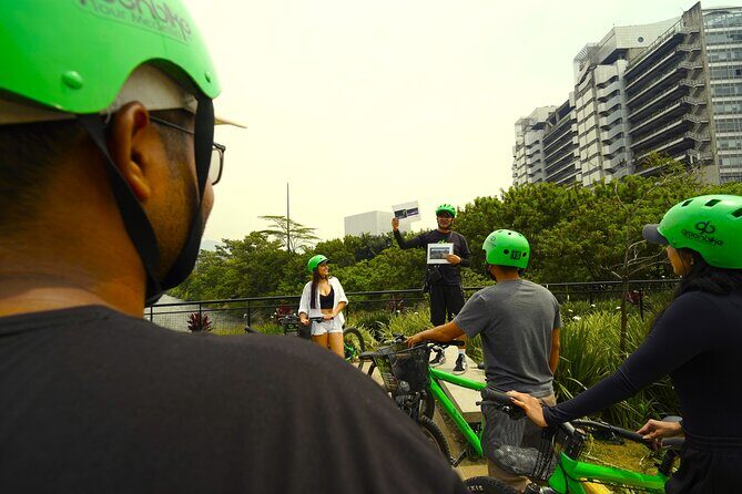 Half Day Bike Tour in Medellin - Local snack, Coffee or Beer - Barefoot Park (Parque de los Pies Descalzos): gardens, sand, and water