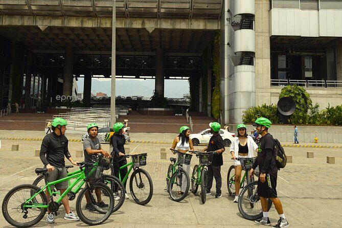 Half Day Bike Tour in Medellin - Local snack, Coffee or Beer - Plaza Botero and Centro admin: art, government, and city identity