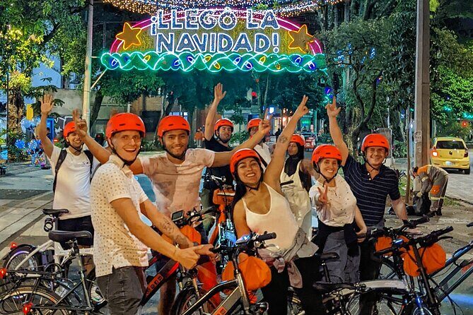 Medellín Christmas Lights E-Bike Tour with Snack & Donation - Key Highlights You’ll Care About