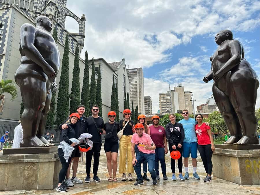 Medellín: History & Local Life Essentials Tour on an E-Bike - Parques del Río and Plaza Mayor Walk: The Big Finish in a Human-Scale Space