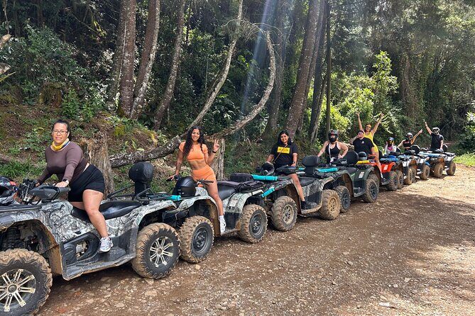 Medellin : Off-Road Adventure in ATV, Quad-Adrenalin-waterfall - Lunch included: more than a fueling stop