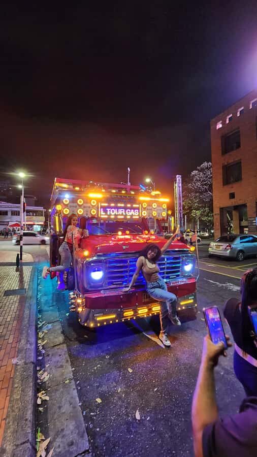 Medellin: Party Bus with DJ & Street Food Tastings - Inside the Chiva or Party Bus: DJ energy and guide chemistry