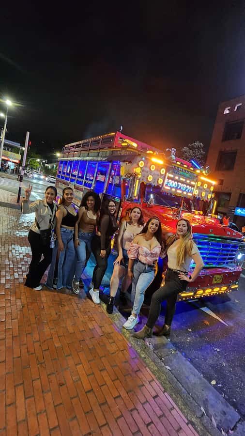 Medellin: Party Bus with DJ & Street Food Tastings - Meet at El Poblado: Cl. 9 and the Aeroturex handoff