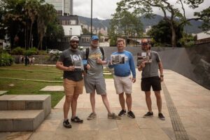 Pablo Escobar Private Tour : Violent Times and The New Medellin - Stop 2: Barrio Pablo Escobar and the mural in a real neighborhood