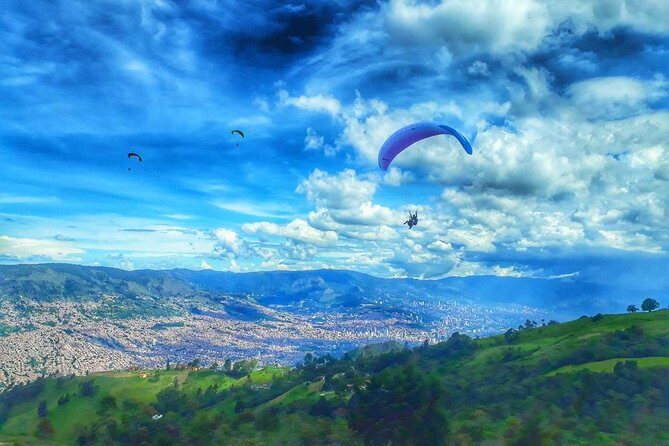 Paragliding in Medellin Includes GoPro and Pick up & Drop off - Key highlights you will feel fast