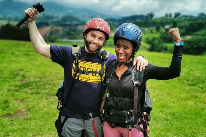 Paragliding in Medellin Includes GoPro and Pick up & Drop off - Pickup, transport, and the San Félix and Bello part of the day