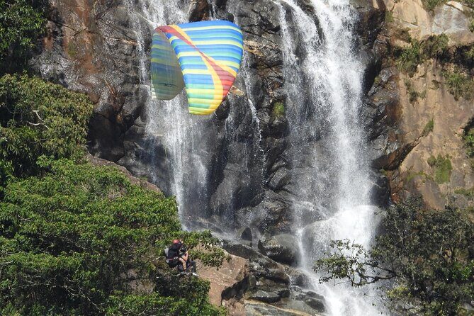 PARAGLIDING over giant waterfalls private tour (optional Guatape) from Medellin - After You Land: The Mountain Restaurant Stop And 360 Views