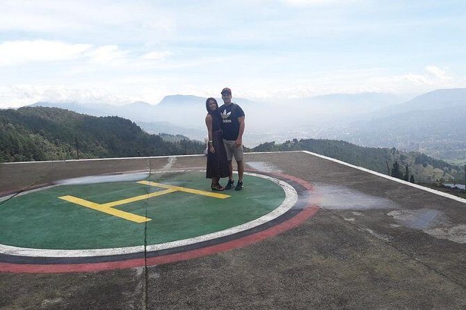 The dark days: Pablo Escobar and the new Medellin private tour - Stop 1: Monaco building ruins, now an inflection park for victims